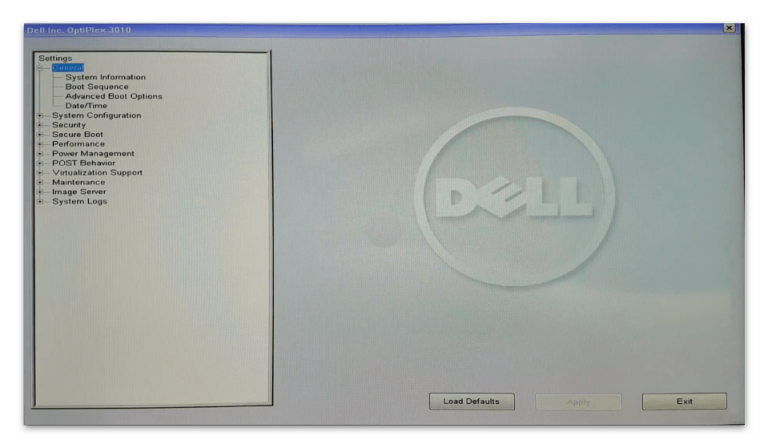 Как зайти в БИОС на ноутбуке Dell