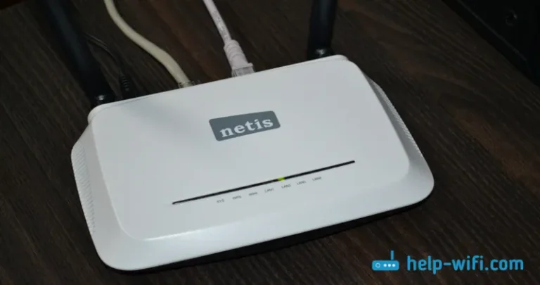Налаштування роутера Netis WF2419E