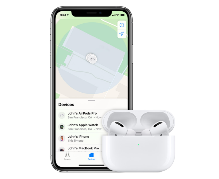 Как найти наушники airpods