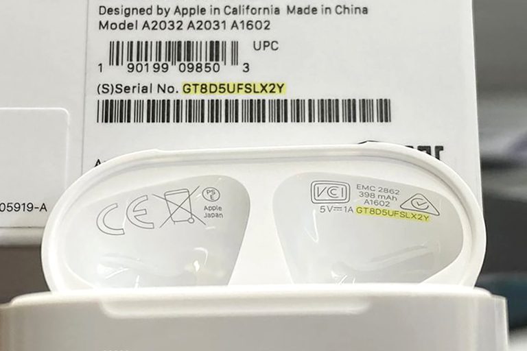 Как проверить оригинальность airpods